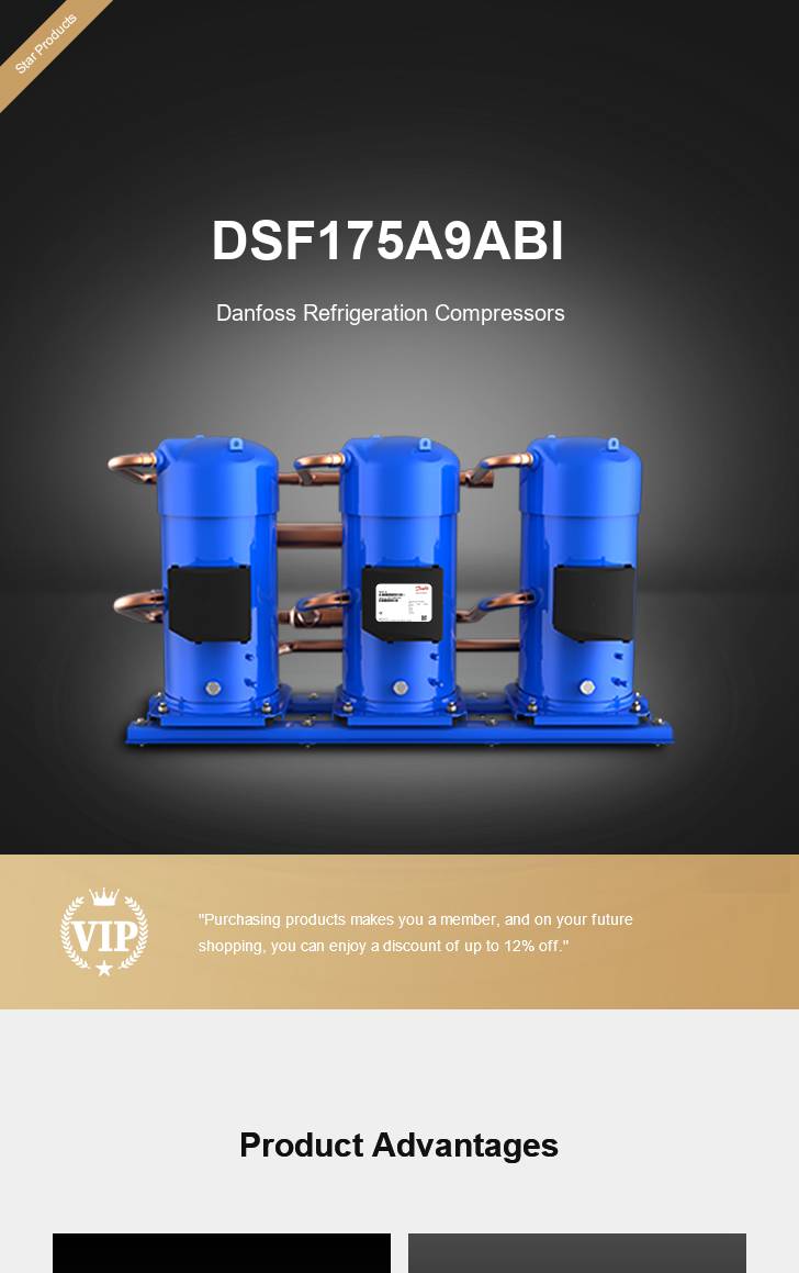 Danfoss Compressor DSF175A9ABI, technical parameters pdf, structure diagram